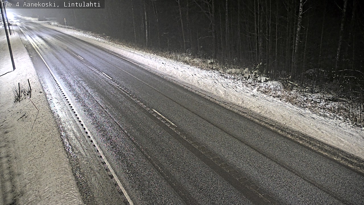 Weather Camera Image Väg 4 Äänekoski, Lintulahti, Äänekoski, Keski-Suomi
