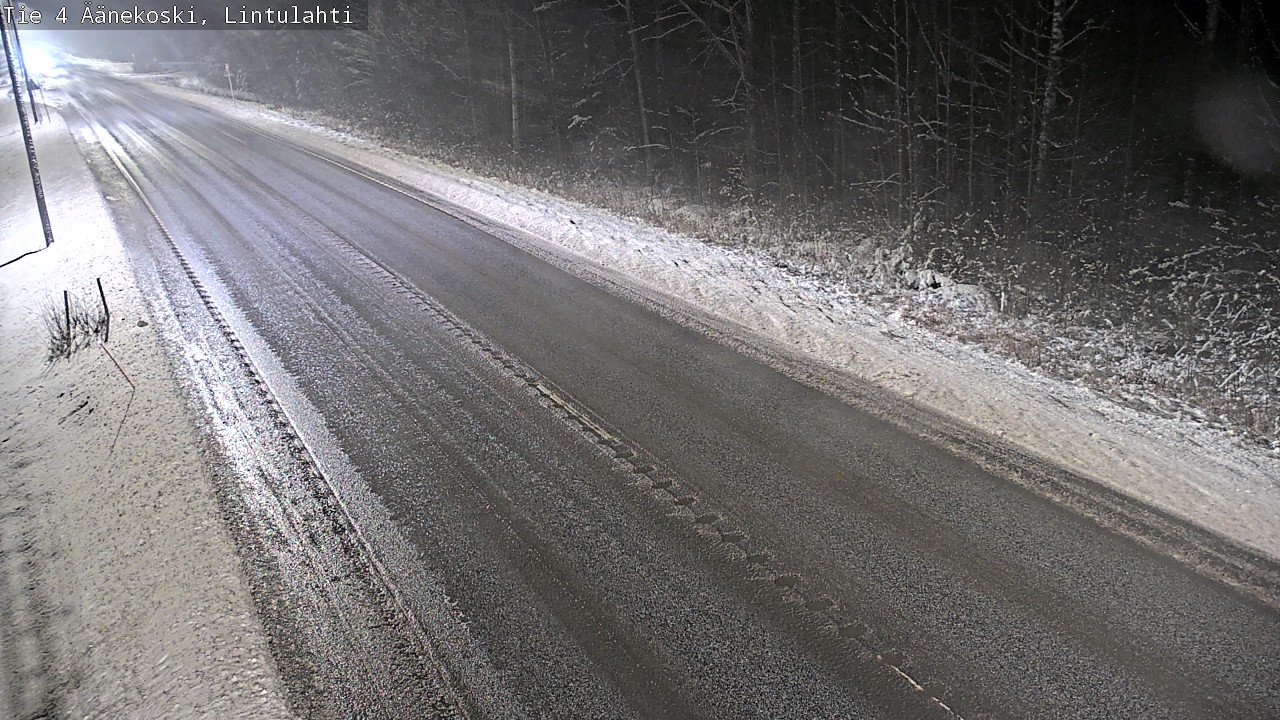 Weather Camera Image Väg 4 Äänekoski, Lintulahti, Äänekoski, Keski-Suomi