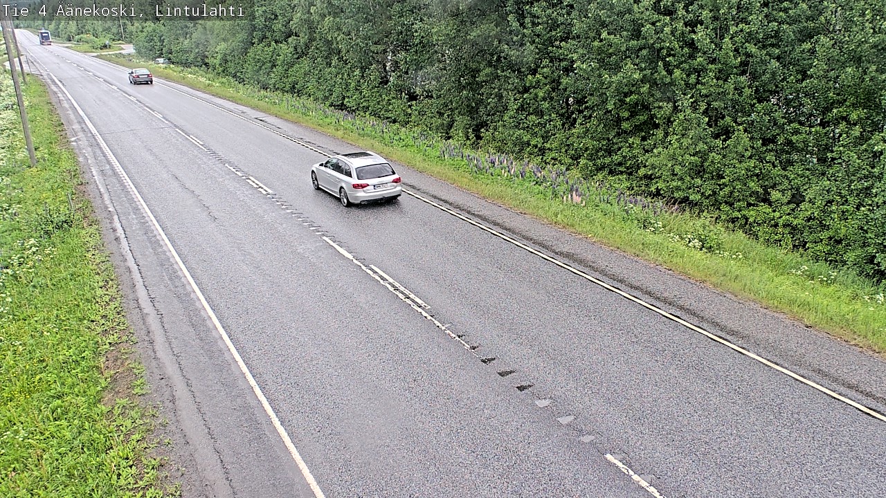 Weather Camera Image Road 4 Äänekoski, Lintulahti, Äänekoski, Keski-Suomi