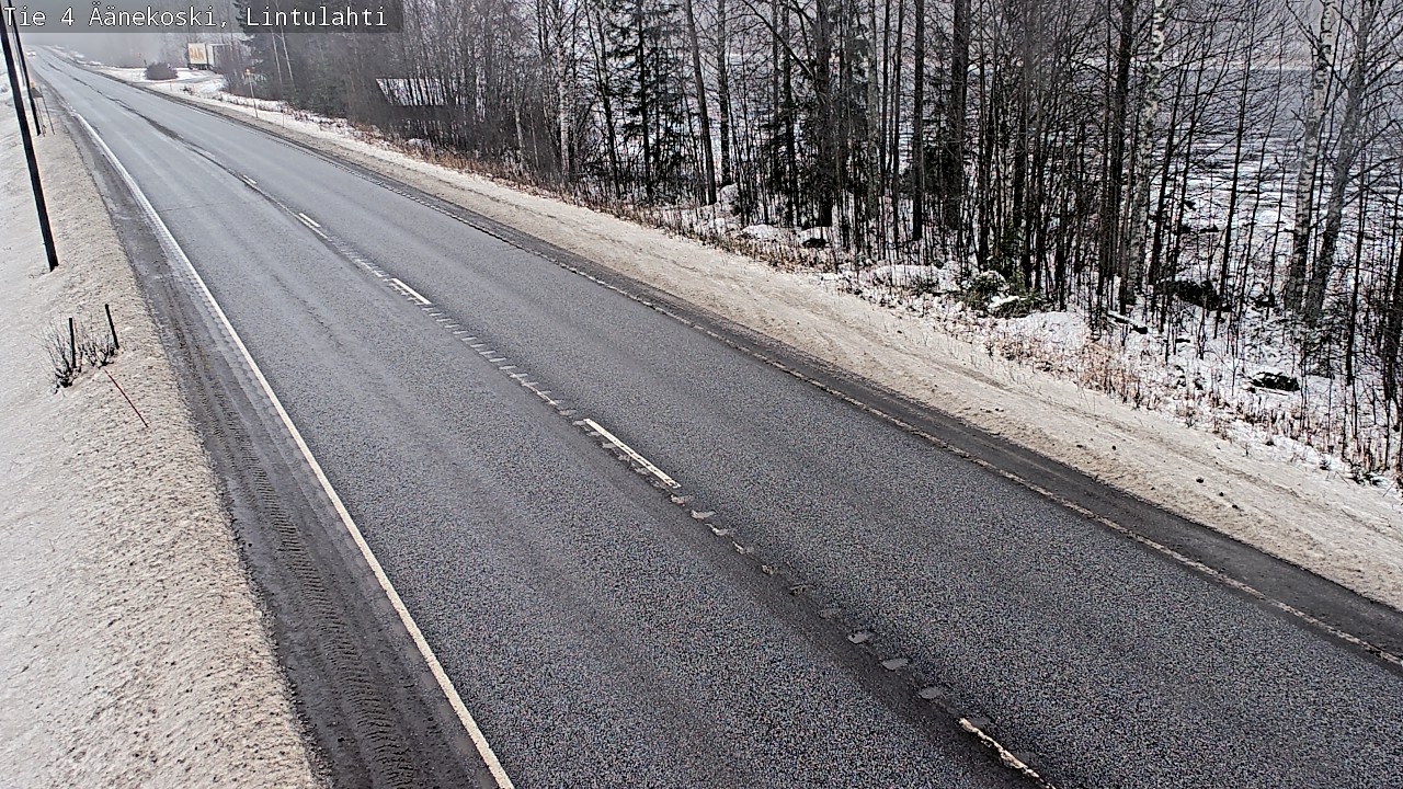 Weather Camera Image Väg 4 Äänekoski, Lintulahti, Äänekoski, Keski-Suomi