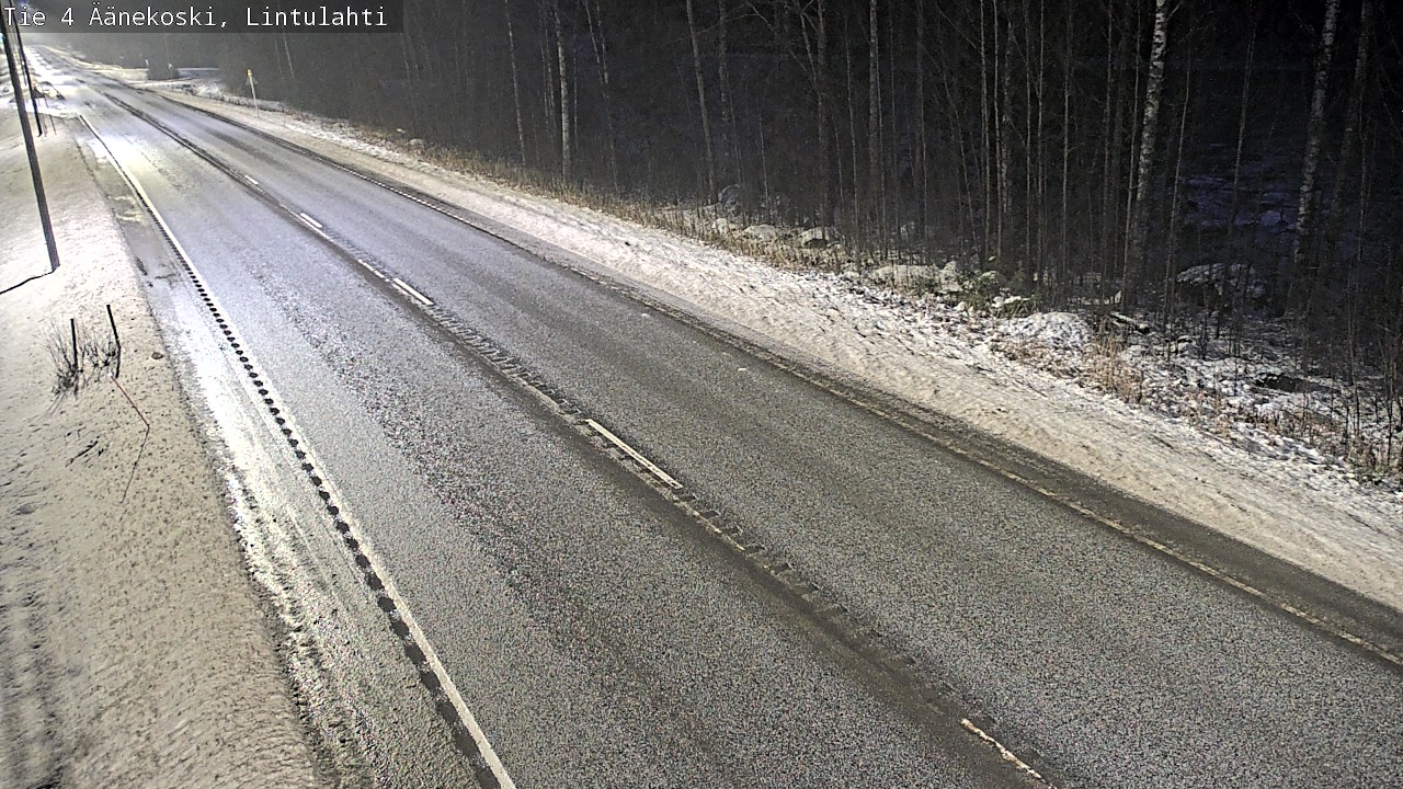 Weather Camera Image Väg 4 Äänekoski, Lintulahti, Äänekoski, Keski-Suomi