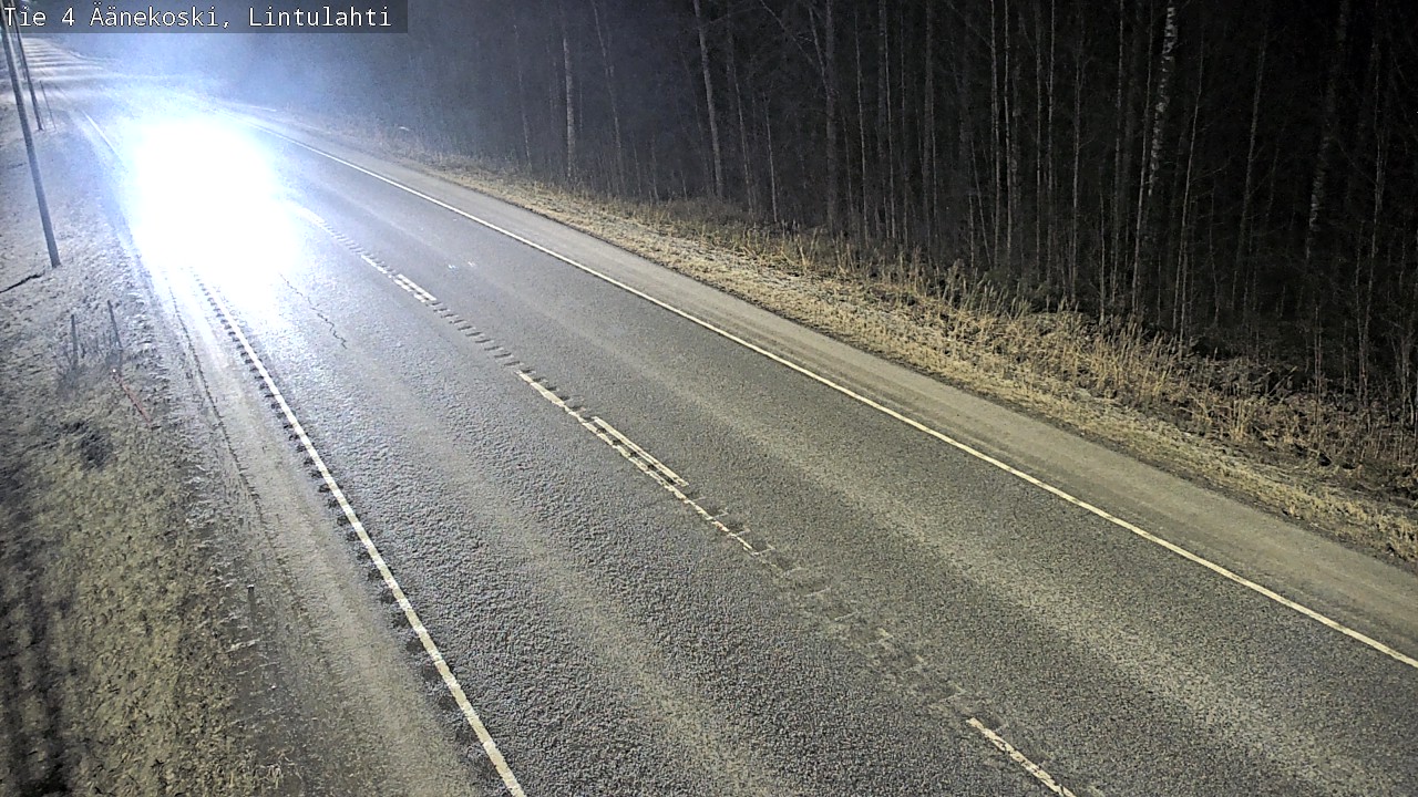 Weather Camera Image Road 4 Äänekoski, Lintulahti, Äänekoski, Keski-Suomi