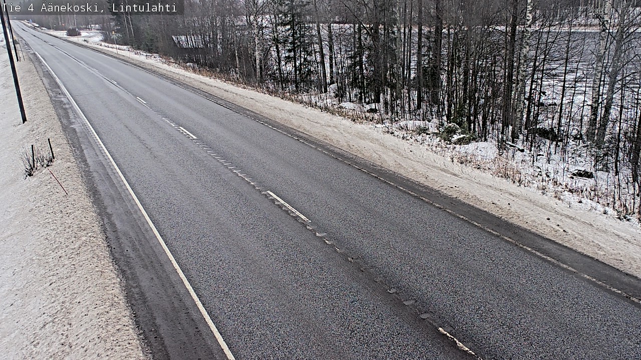 Weather Camera Image Väg 4 Äänekoski, Lintulahti, Äänekoski, Keski-Suomi