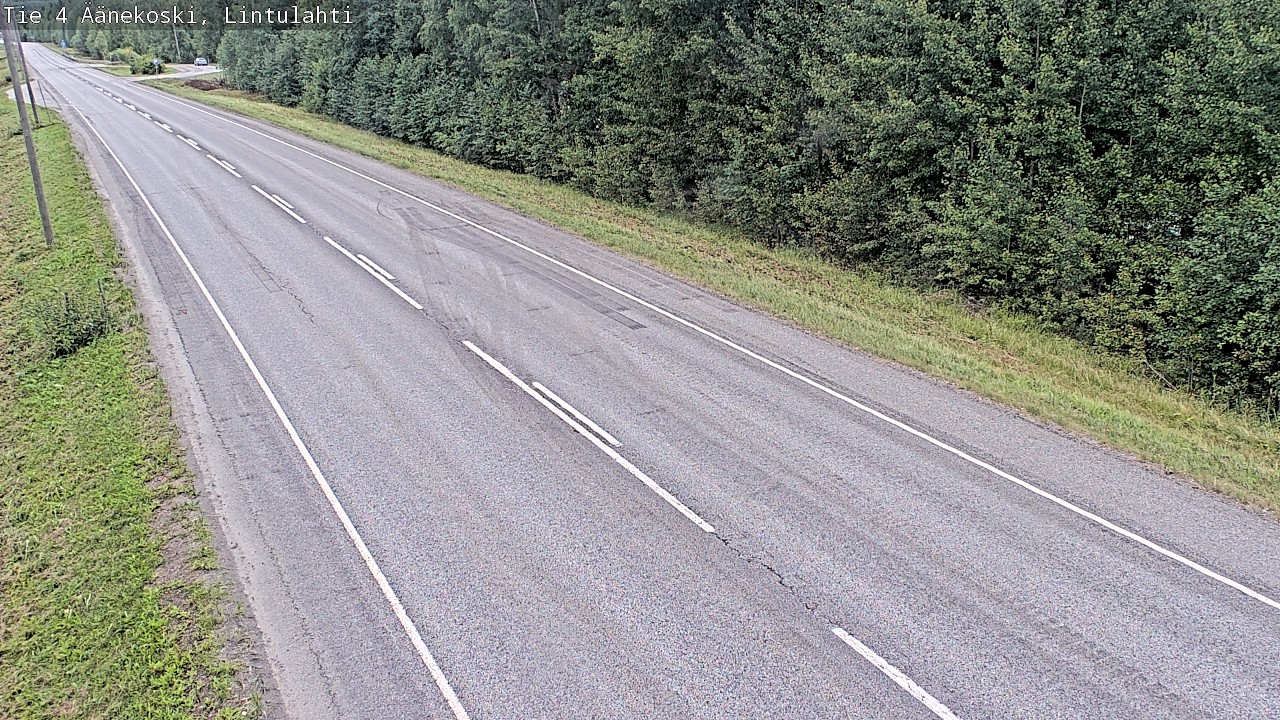 Weather Camera Image Road 4 Äänekoski, Lintulahti, Äänekoski, Keski-Suomi