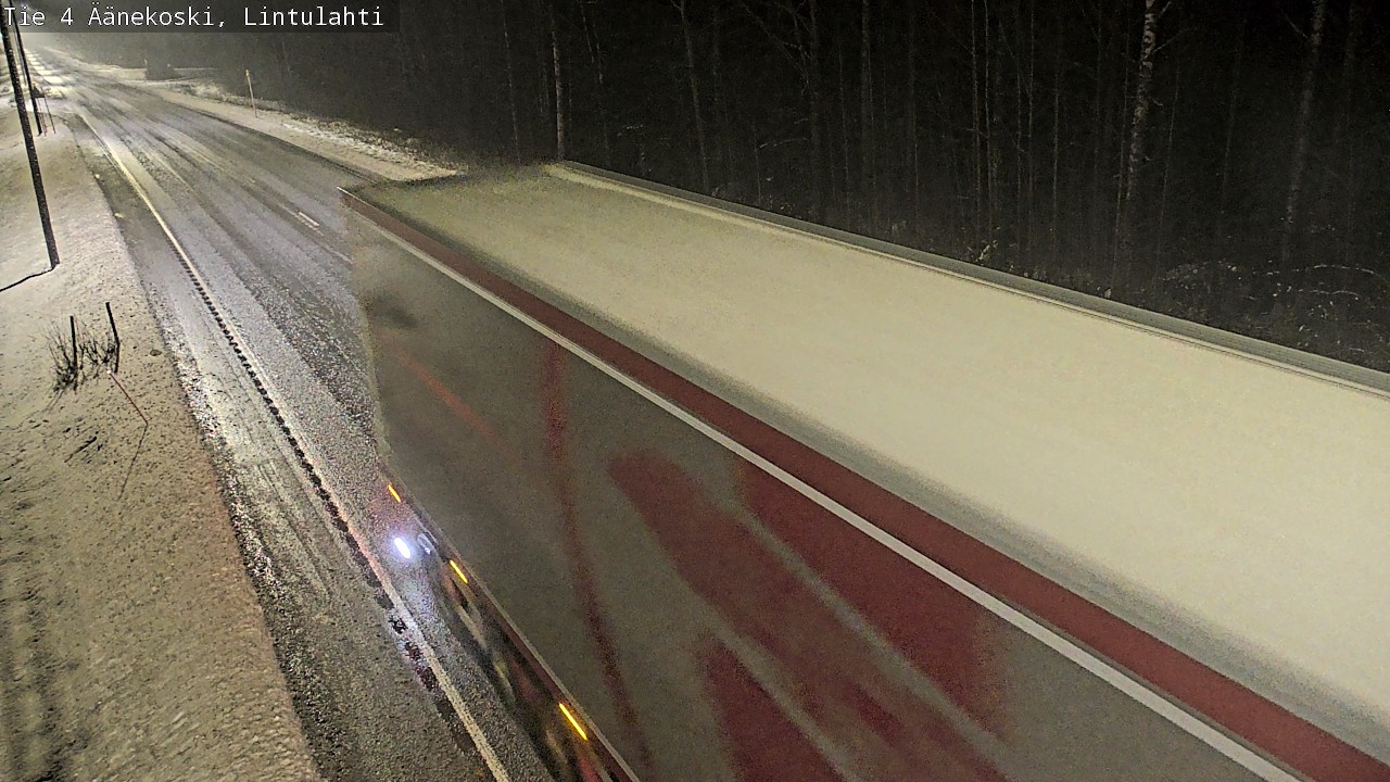 Weather Camera Image Väg 4 Äänekoski, Lintulahti, Äänekoski, Keski-Suomi