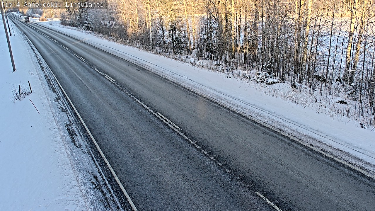 Weather Camera Image Road 4 Äänekoski, Lintulahti, Äänekoski, Keski-Suomi