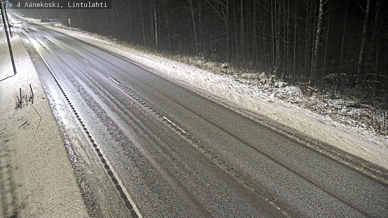 Weather Camera Image Väg 4 Äänekoski, Lintulahti, Äänekoski, Keski-Suomi