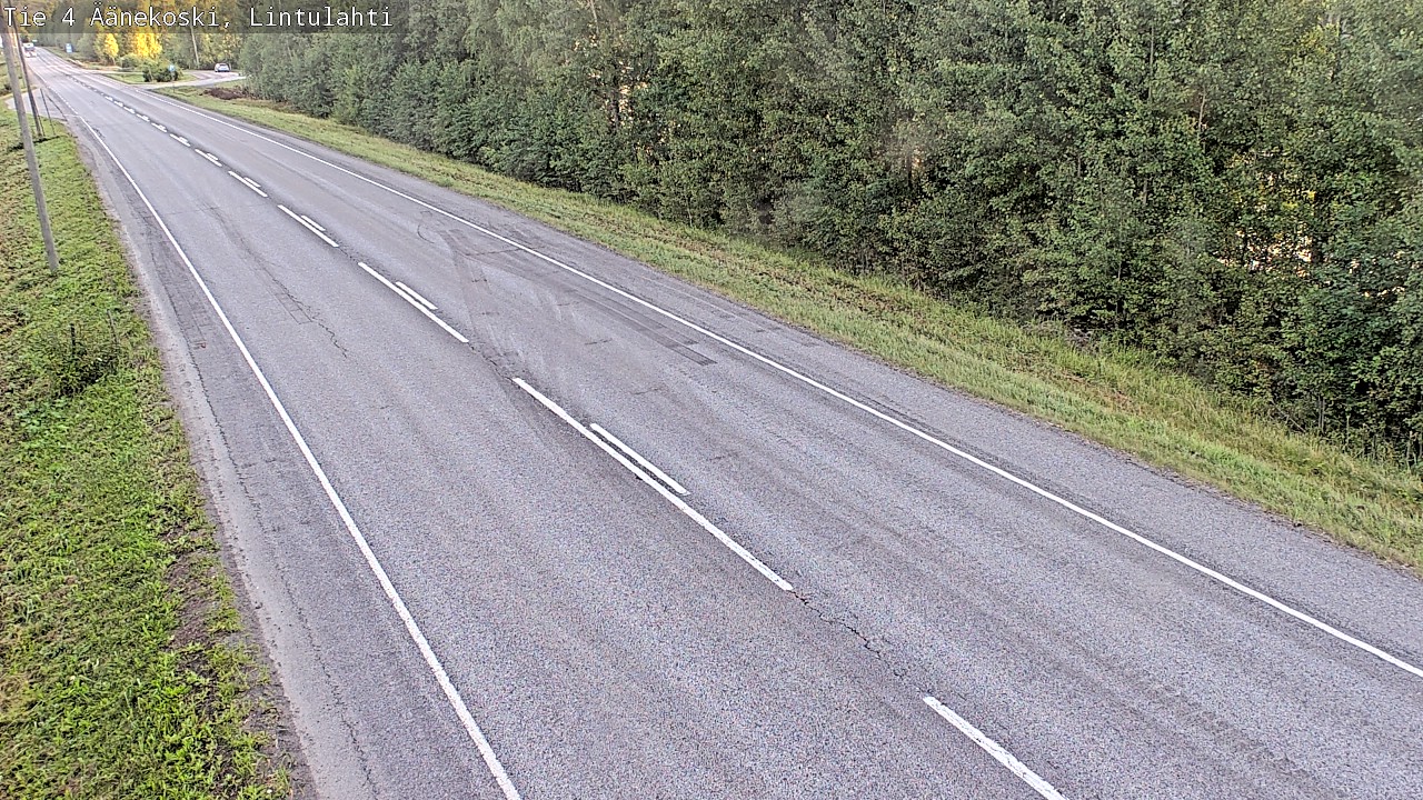 Weather Camera Image Road 4 Äänekoski, Lintulahti, Äänekoski, Keski-Suomi