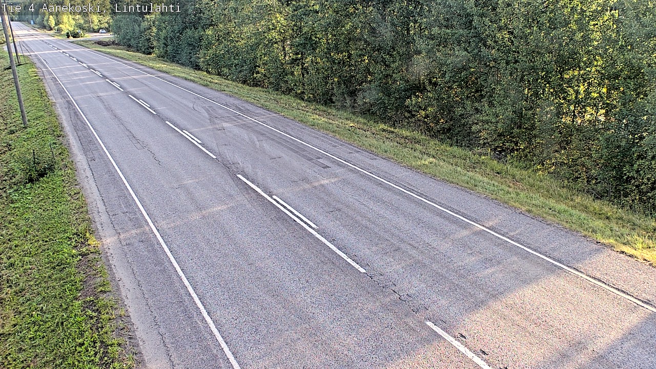 Weather Camera Image Road 4 Äänekoski, Lintulahti, Äänekoski, Keski-Suomi