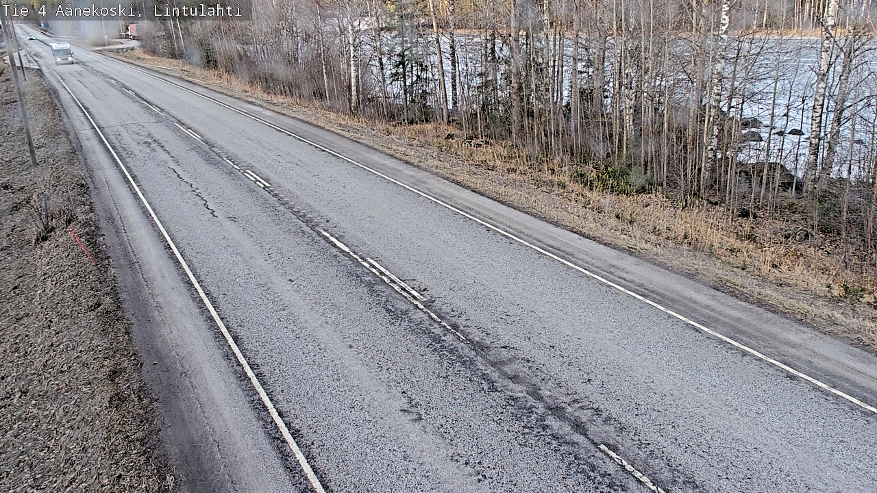 Weather Camera Image Road 4 Äänekoski, Lintulahti, Äänekoski, Keski-Suomi