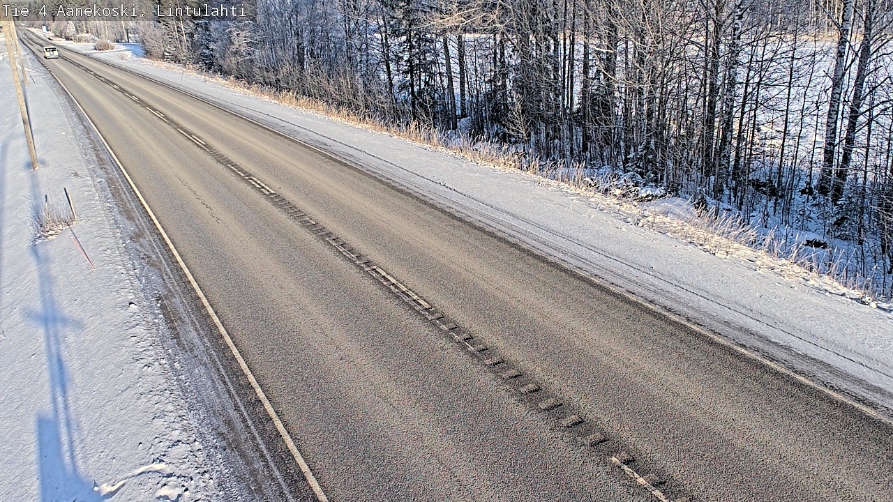 Weather Camera Image Road 4 Äänekoski, Lintulahti, Äänekoski, Keski-Suomi