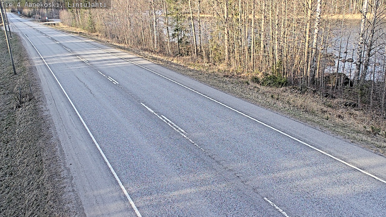 Weather Camera Image Road 4 Äänekoski, Lintulahti, Äänekoski, Keski-Suomi