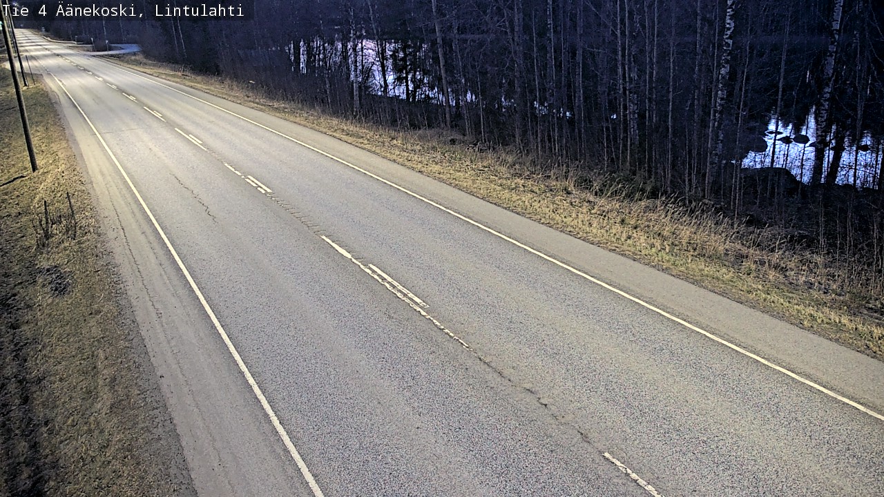 Weather Camera Image Road 4 Äänekoski, Lintulahti, Äänekoski, Keski-Suomi