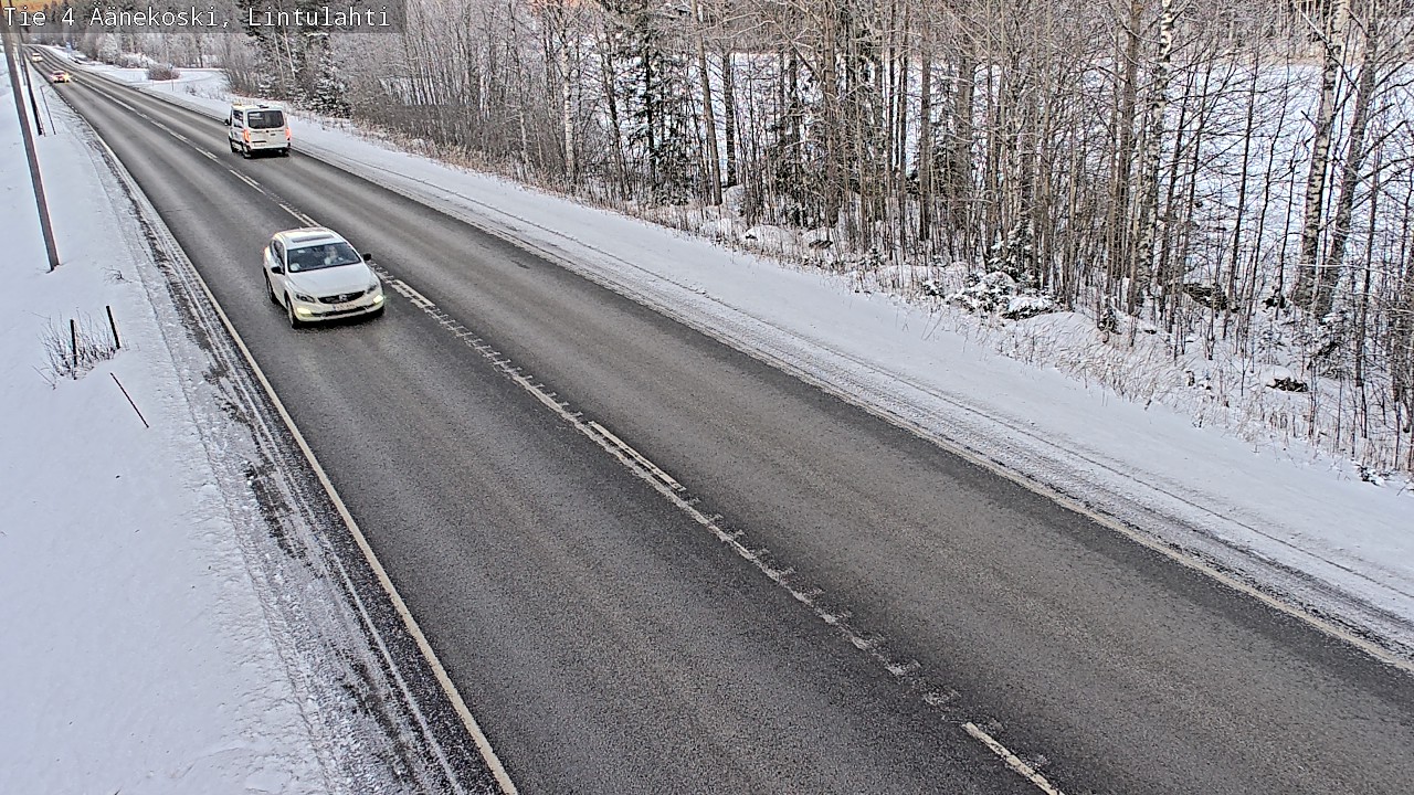Weather Camera Image Road 4 Äänekoski, Lintulahti, Äänekoski, Keski-Suomi
