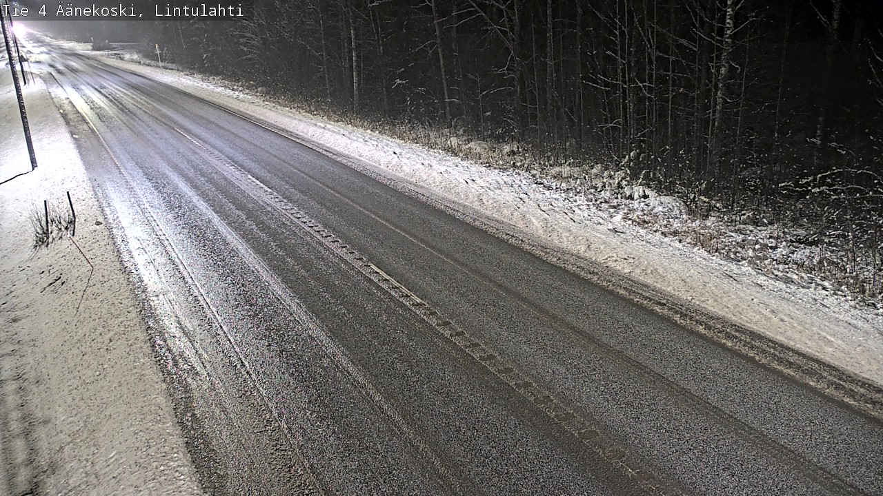 Weather Camera Image Väg 4 Äänekoski, Lintulahti, Äänekoski, Keski-Suomi