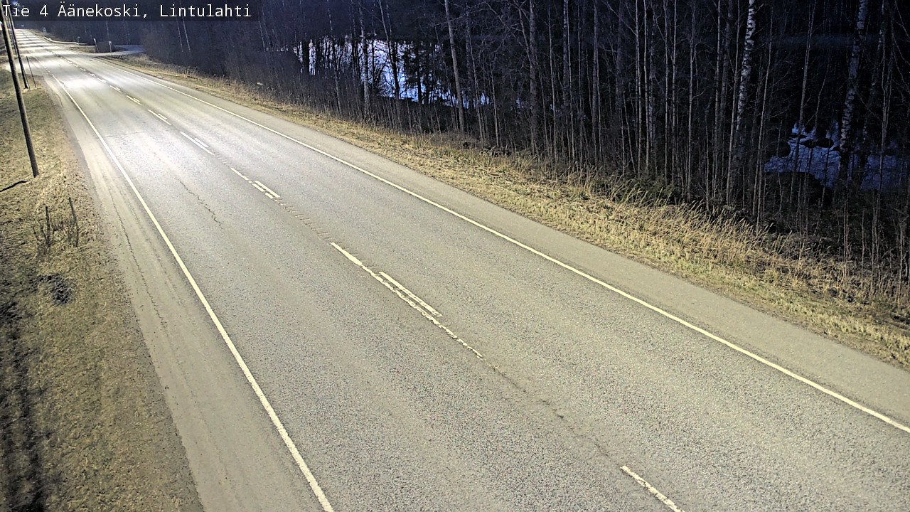 Weather Camera Image Road 4 Äänekoski, Lintulahti, Äänekoski, Keski-Suomi