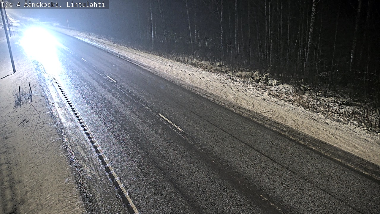 Weather Camera Image Väg 4 Äänekoski, Lintulahti, Äänekoski, Keski-Suomi