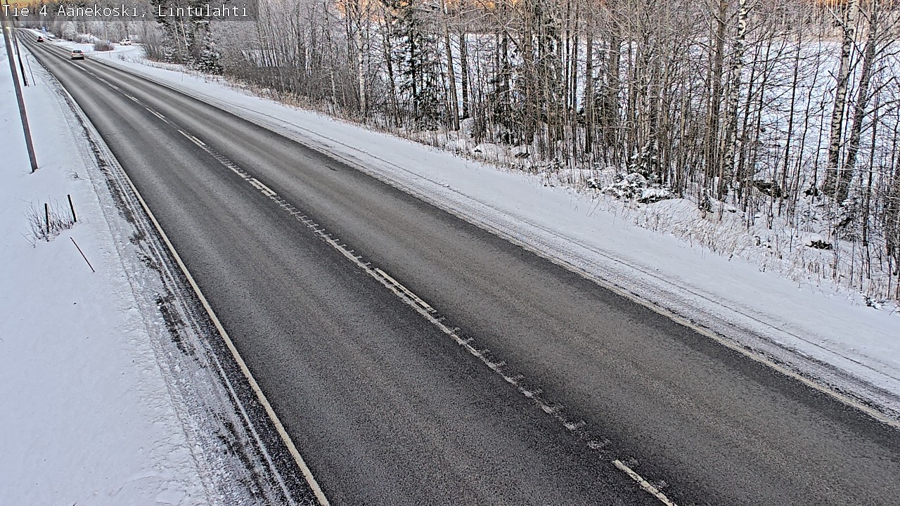 Weather Camera Image Road 4 Äänekoski, Lintulahti, Äänekoski, Keski-Suomi