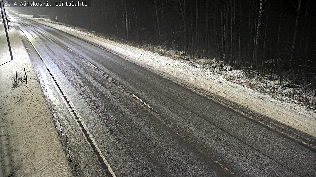 Weather Camera Image Väg 4 Äänekoski, Lintulahti, Äänekoski, Keski-Suomi