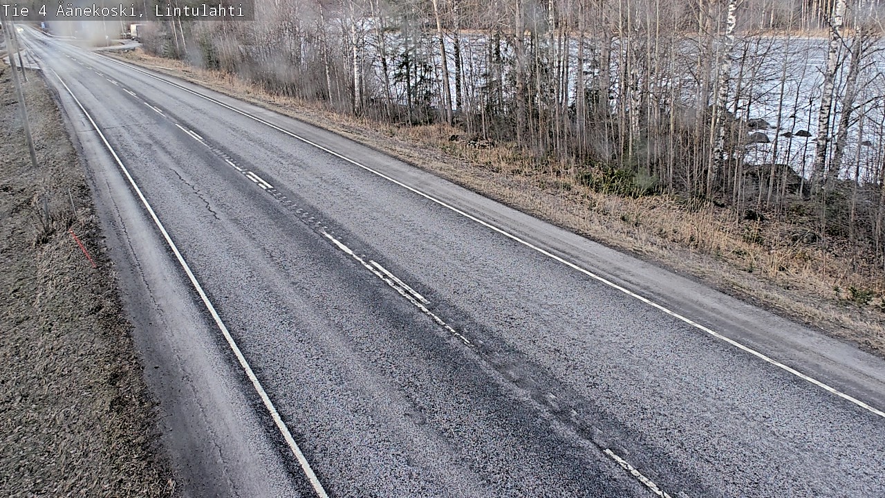 Weather Camera Image Road 4 Äänekoski, Lintulahti, Äänekoski, Keski-Suomi