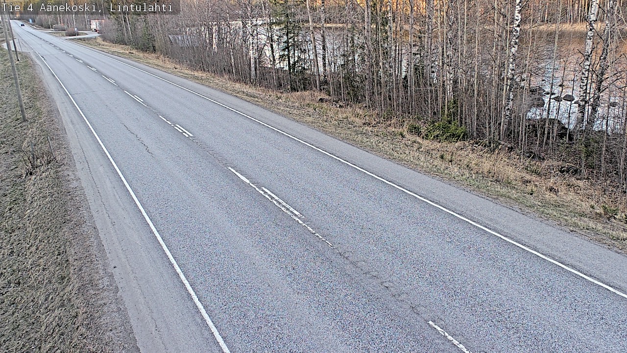 Weather Camera Image Road 4 Äänekoski, Lintulahti, Äänekoski, Keski-Suomi