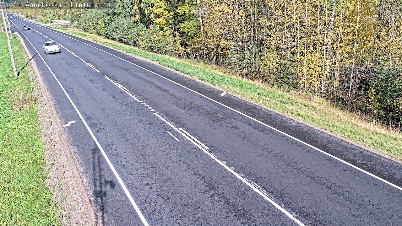 Weather Camera Image Road 4 Äänekoski, Lintulahti, Äänekoski, Keski-Suomi