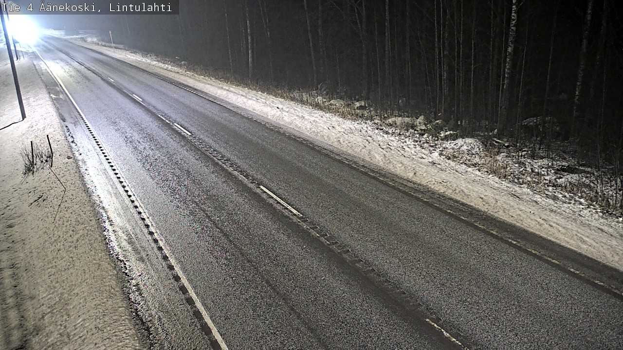 Weather Camera Image Väg 4 Äänekoski, Lintulahti, Äänekoski, Keski-Suomi