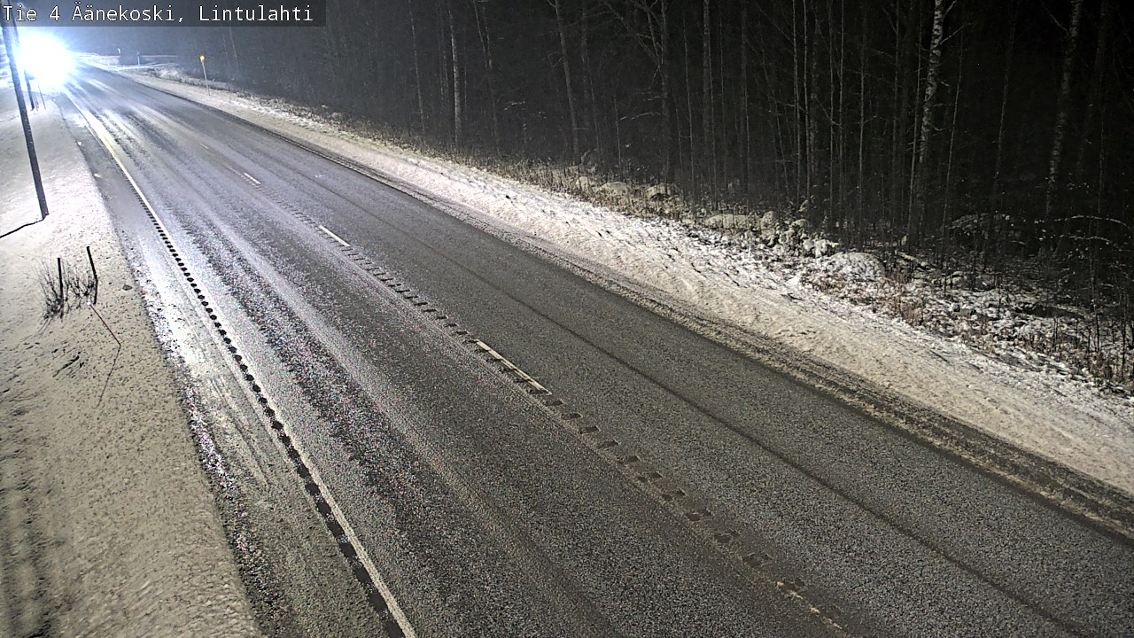 Weather Camera Image Väg 4 Äänekoski, Lintulahti, Äänekoski, Keski-Suomi