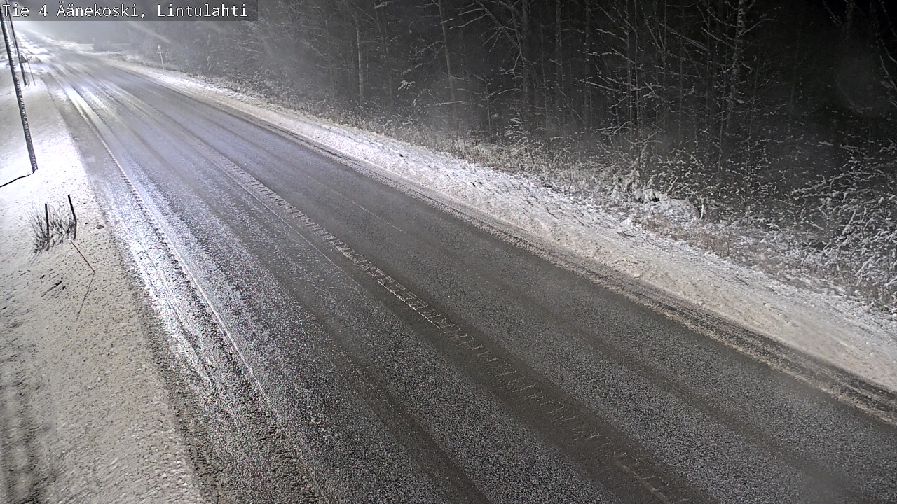 Weather Camera Image Väg 4 Äänekoski, Lintulahti, Äänekoski, Keski-Suomi