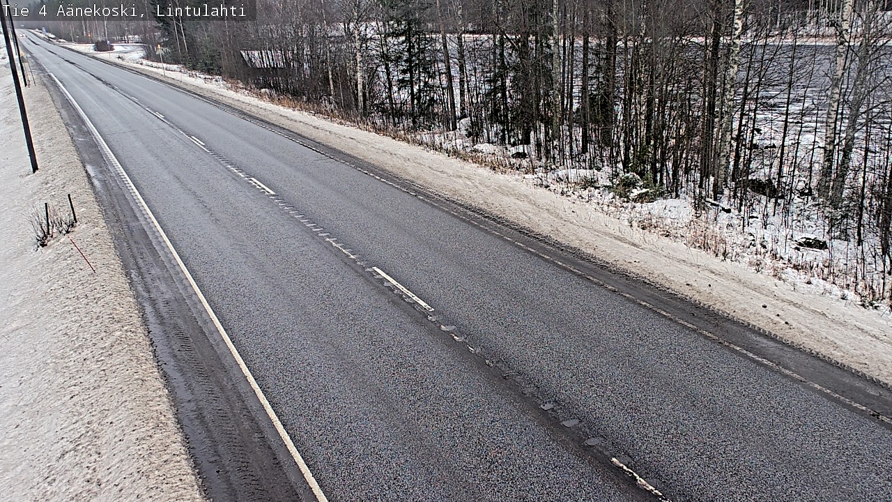 Weather Camera Image Väg 4 Äänekoski, Lintulahti, Äänekoski, Keski-Suomi