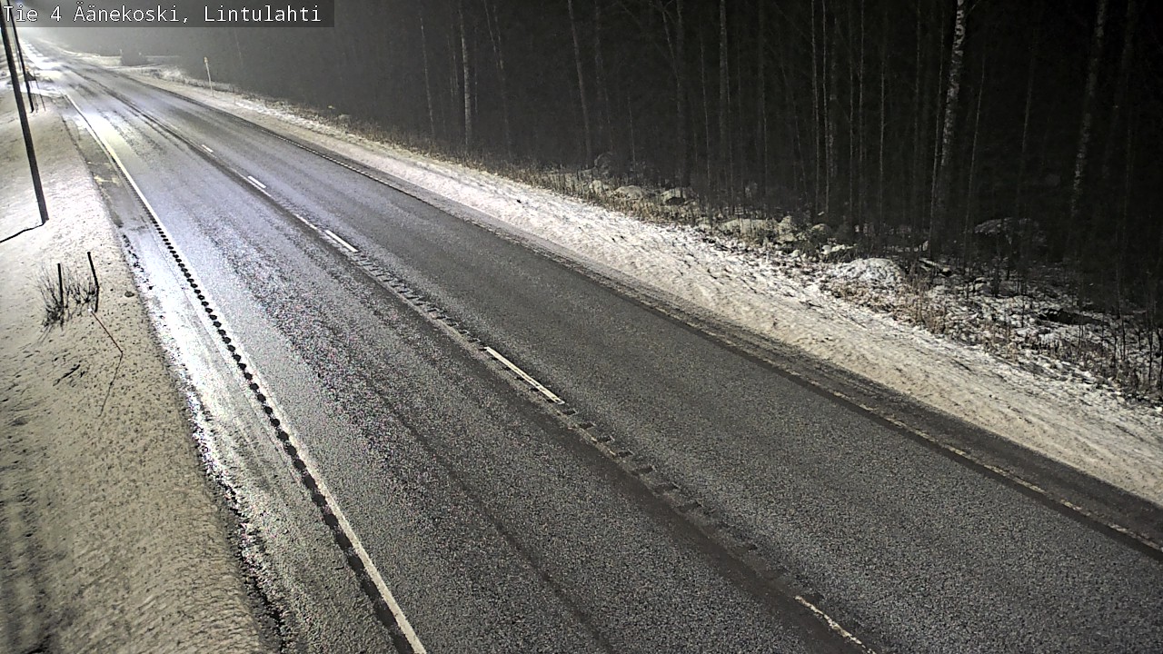 Weather Camera Image Väg 4 Äänekoski, Lintulahti, Äänekoski, Keski-Suomi