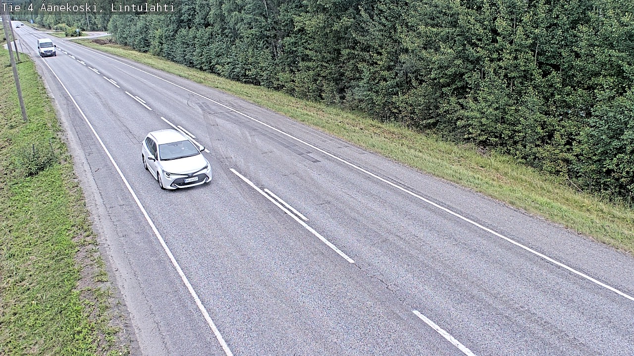 Weather Camera Image Road 4 Äänekoski, Lintulahti, Äänekoski, Keski-Suomi