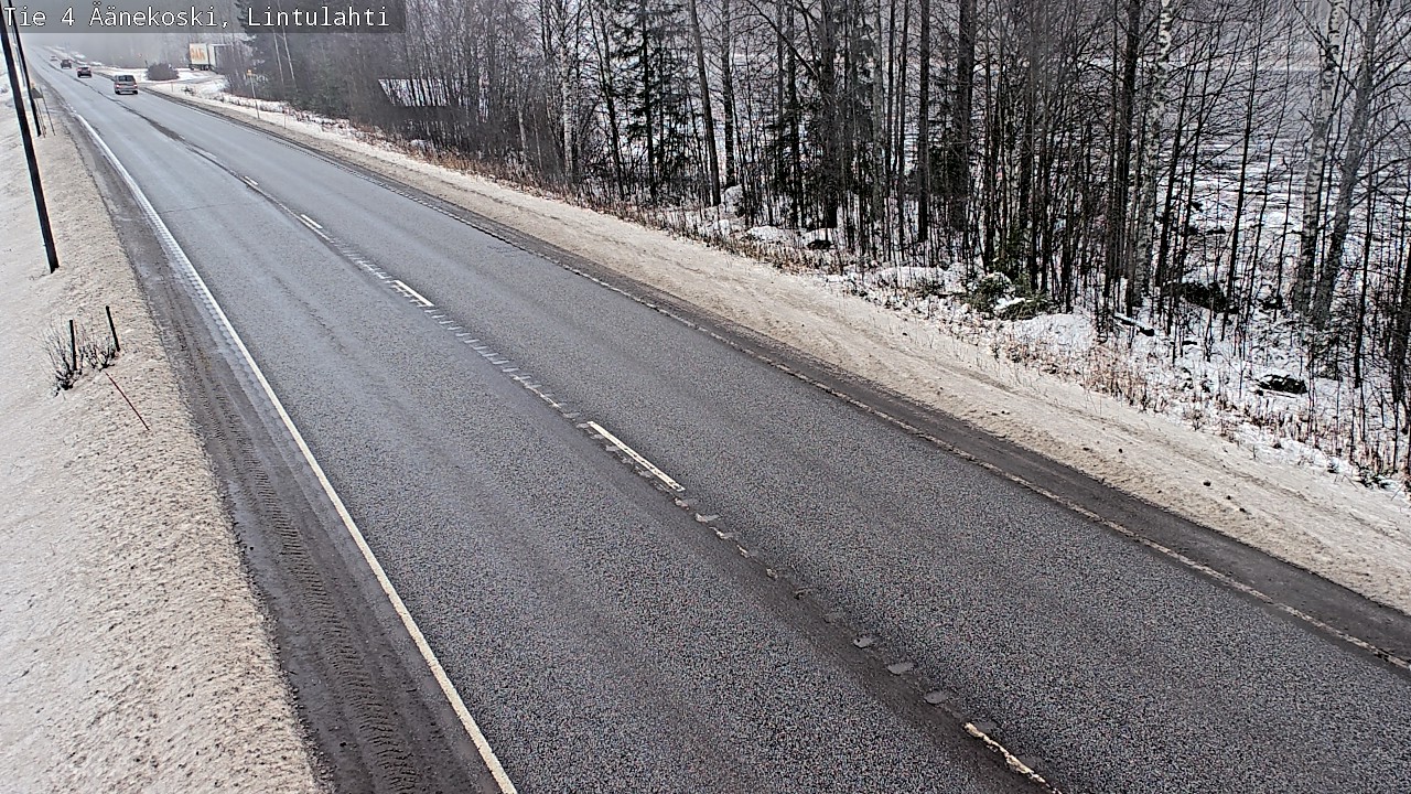 Weather Camera Image Väg 4 Äänekoski, Lintulahti, Äänekoski, Keski-Suomi