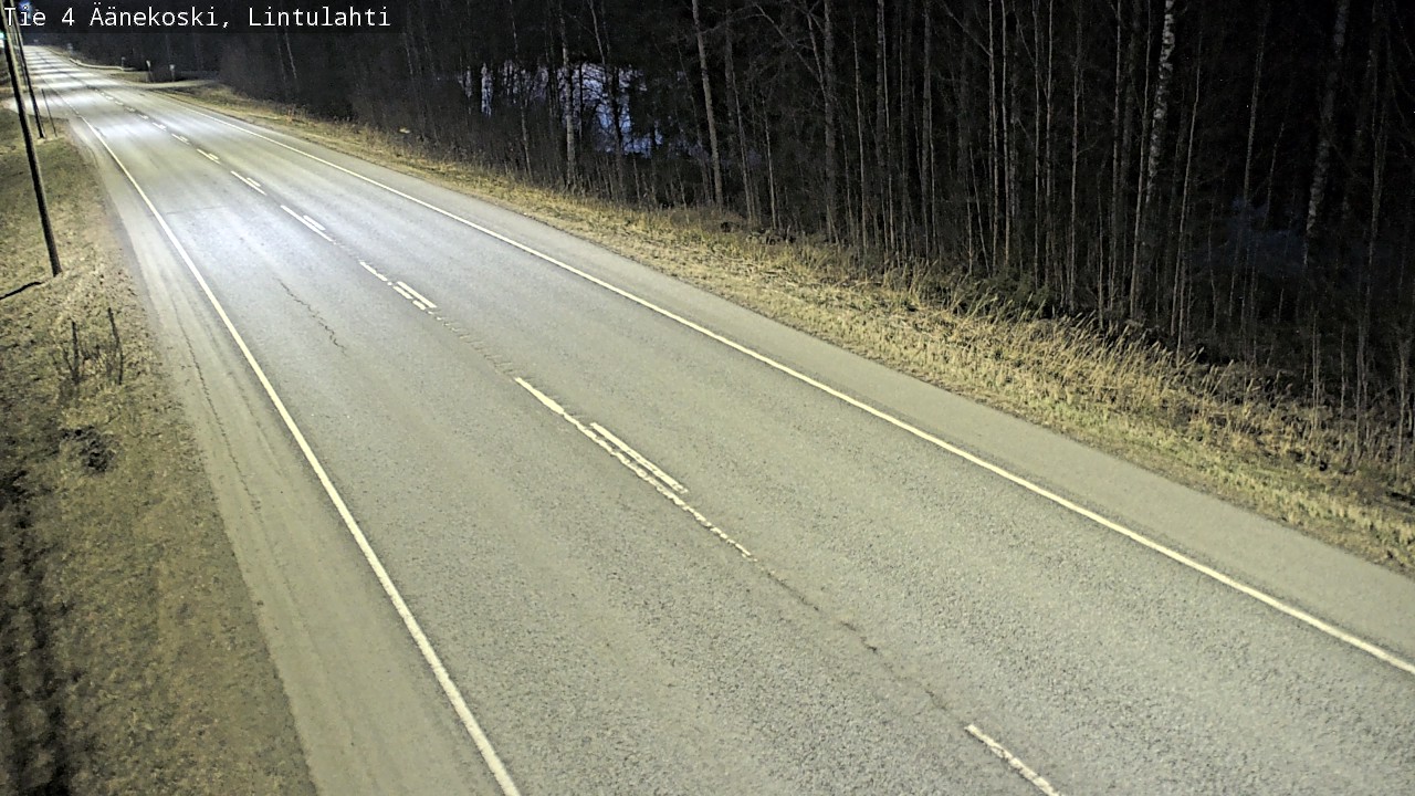 Weather Camera Image Road 4 Äänekoski, Lintulahti, Äänekoski, Keski-Suomi