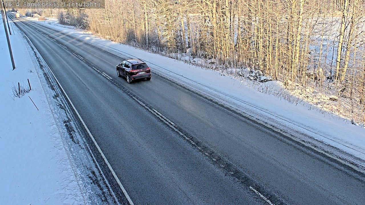 Weather Camera Image Road 4 Äänekoski, Lintulahti, Äänekoski, Keski-Suomi