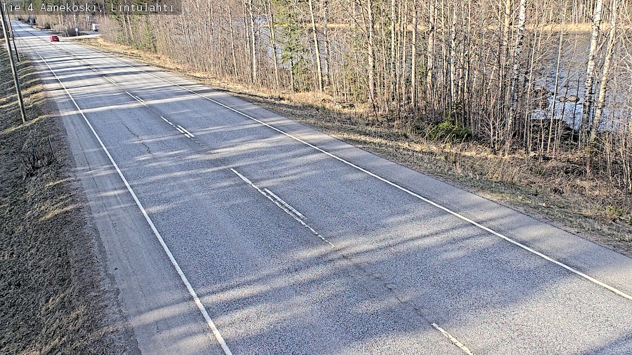 Weather Camera Image Road 4 Äänekoski, Lintulahti, Äänekoski, Keski-Suomi