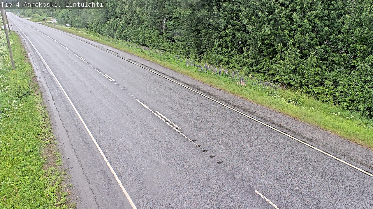 Weather Camera Image Road 4 Äänekoski, Lintulahti, Äänekoski, Keski-Suomi