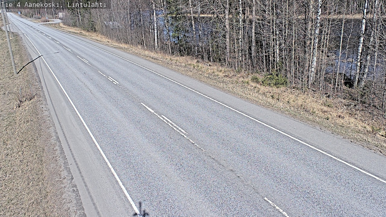 Weather Camera Image Road 4 Äänekoski, Lintulahti, Äänekoski, Keski-Suomi