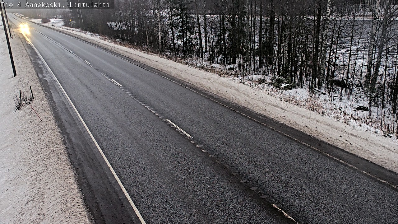 Weather Camera Image Väg 4 Äänekoski, Lintulahti, Äänekoski, Keski-Suomi