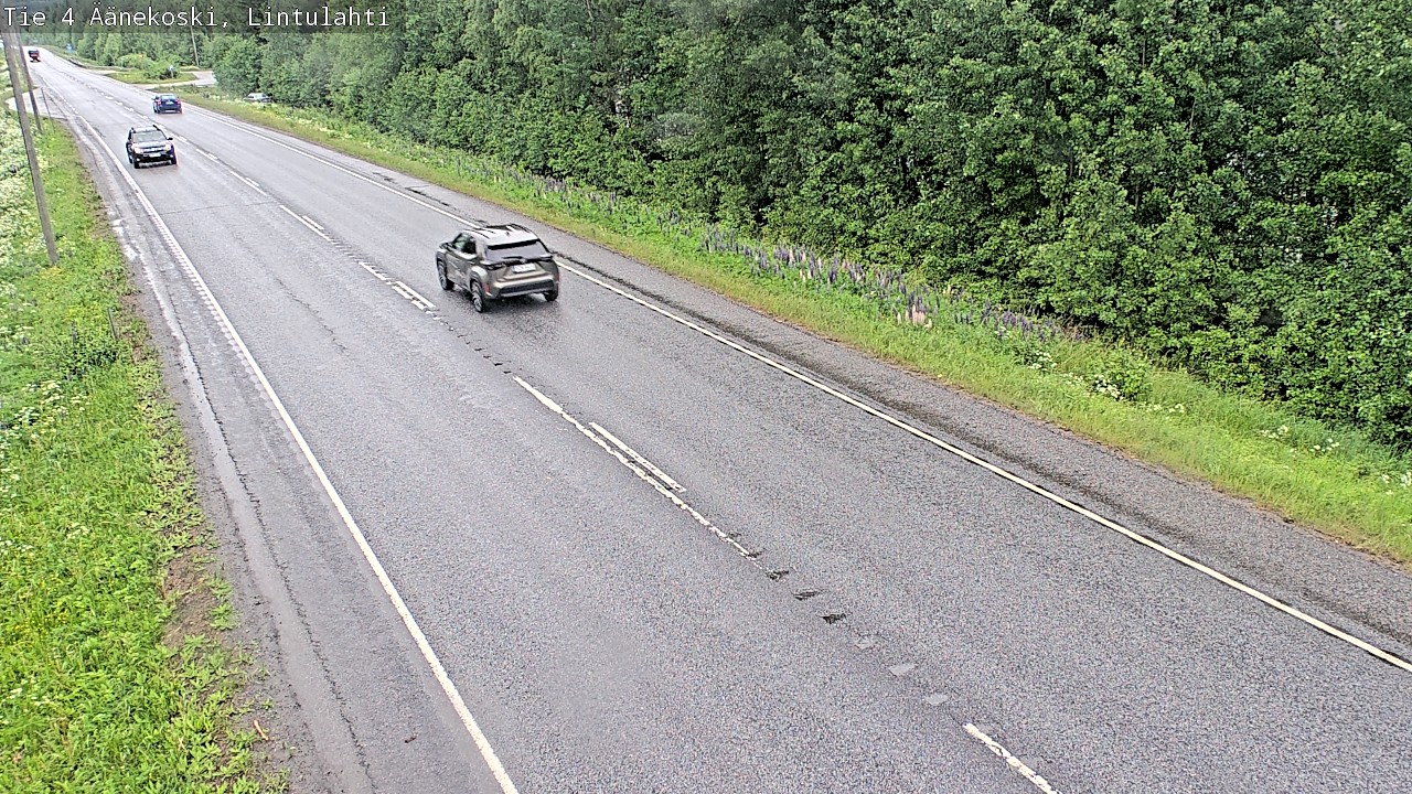 Weather Camera Image Road 4 Äänekoski, Lintulahti, Äänekoski, Keski-Suomi