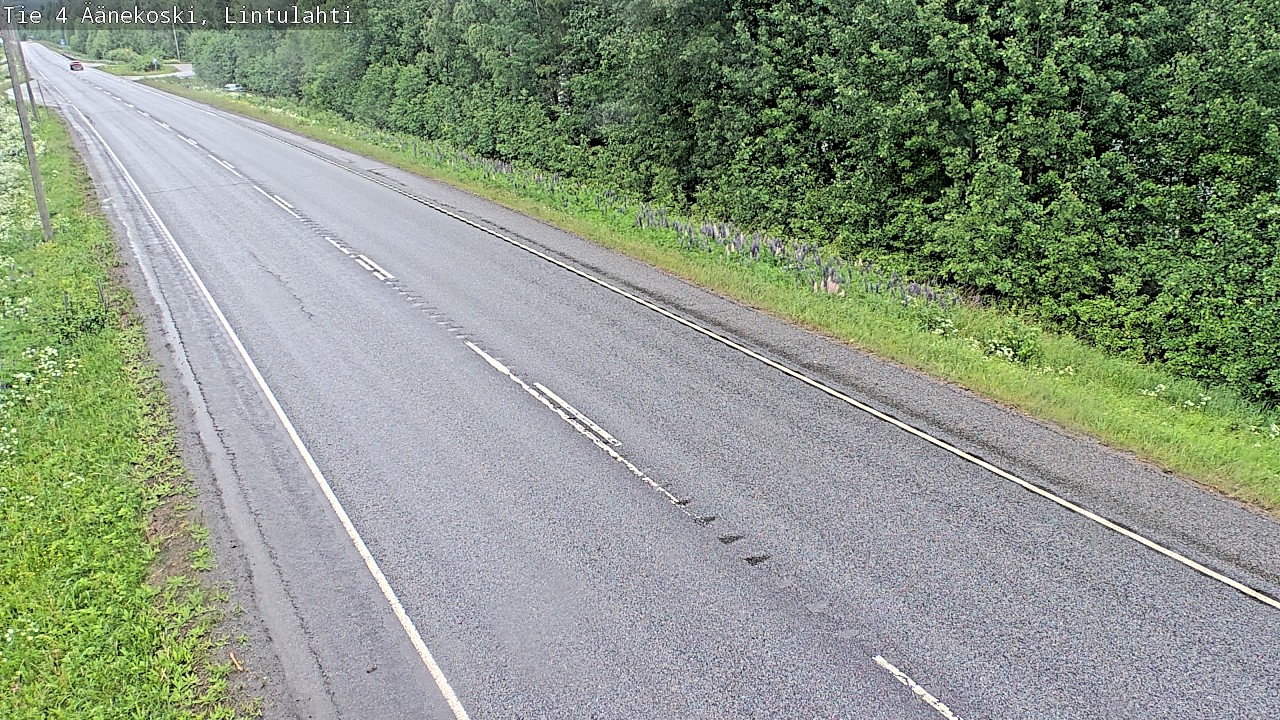 Weather Camera Image Road 4 Äänekoski, Lintulahti, Äänekoski, Keski-Suomi