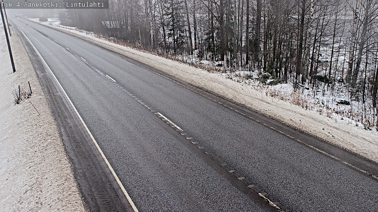 Weather Camera Image Väg 4 Äänekoski, Lintulahti, Äänekoski, Keski-Suomi