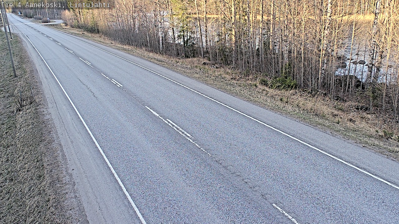 Weather Camera Image Road 4 Äänekoski, Lintulahti, Äänekoski, Keski-Suomi
