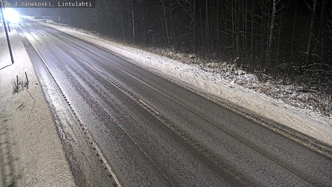 Weather Camera Image Väg 4 Äänekoski, Lintulahti, Äänekoski, Keski-Suomi