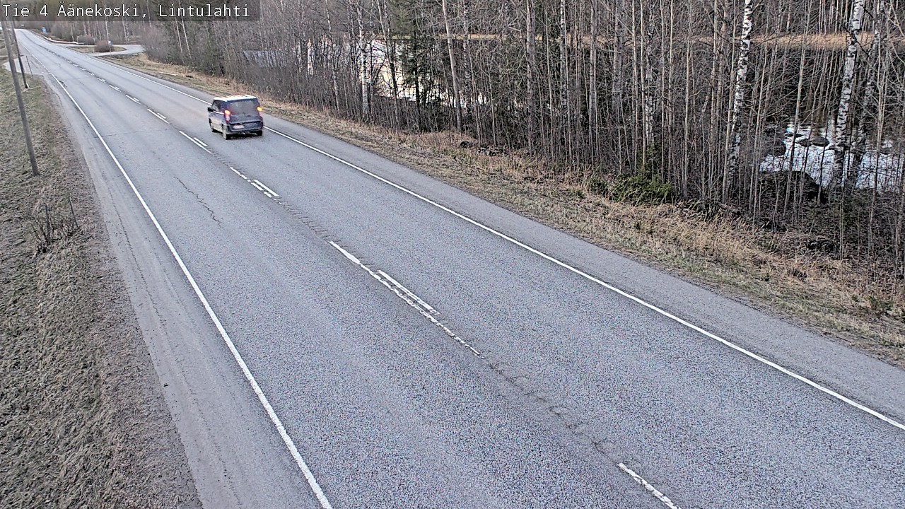 Weather Camera Image Road 4 Äänekoski, Lintulahti, Äänekoski, Keski-Suomi