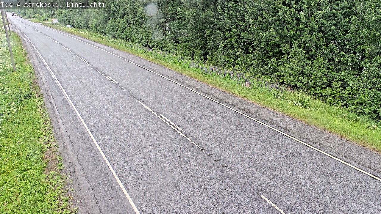 Weather Camera Image Road 4 Äänekoski, Lintulahti, Äänekoski, Keski-Suomi