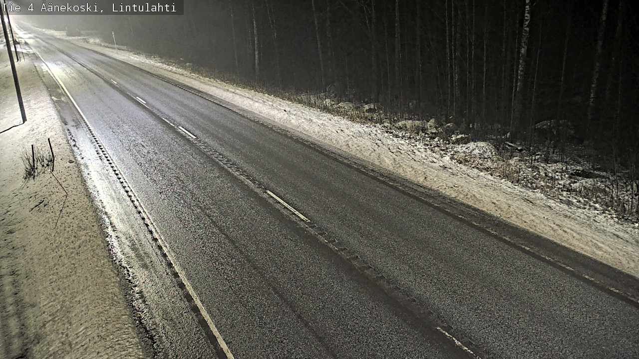 Weather Camera Image Väg 4 Äänekoski, Lintulahti, Äänekoski, Keski-Suomi
