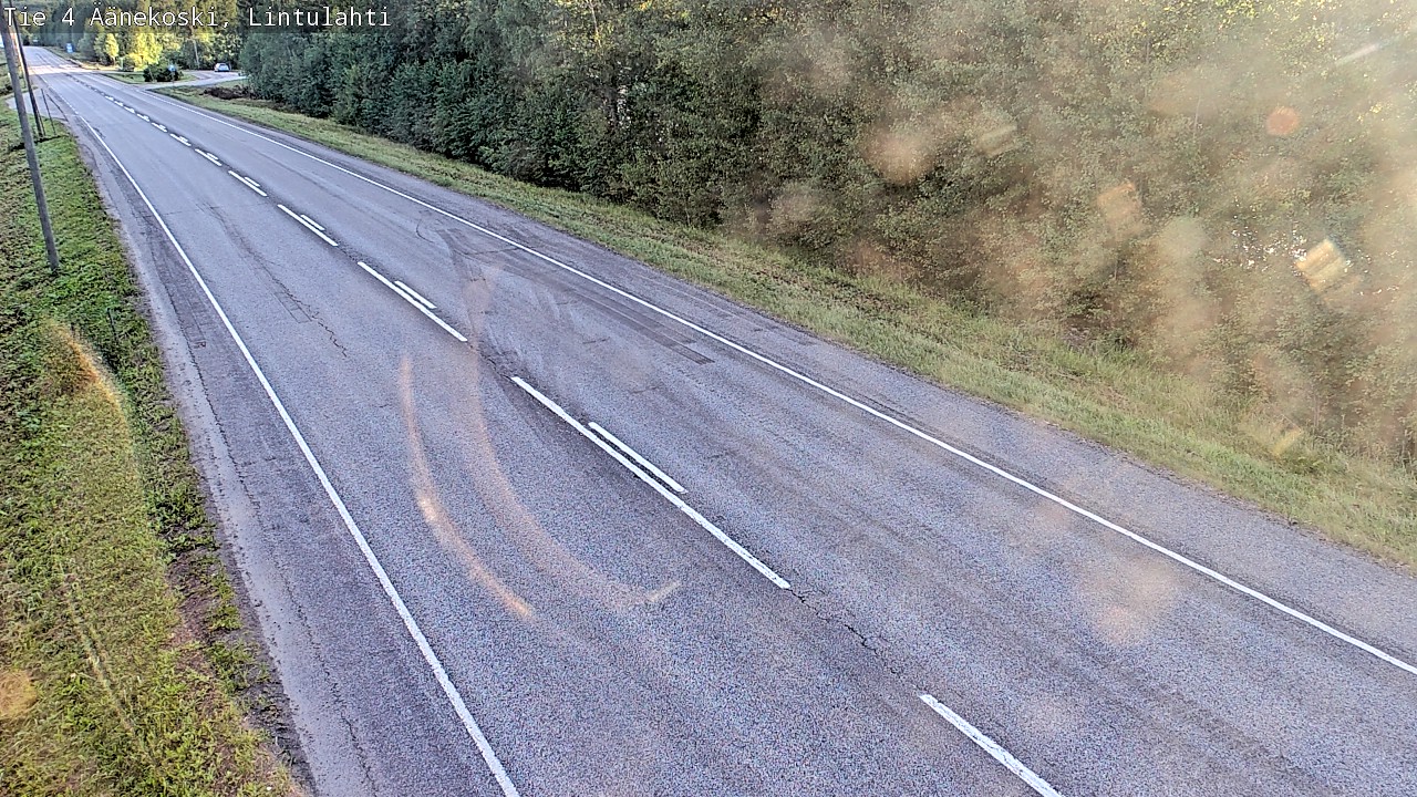 Weather Camera Image Road 4 Äänekoski, Lintulahti, Äänekoski, Keski-Suomi