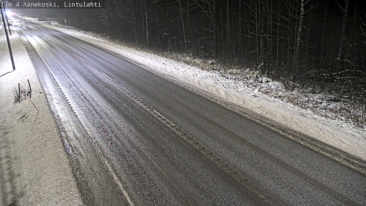 Weather Camera Image Väg 4 Äänekoski, Lintulahti, Äänekoski, Keski-Suomi