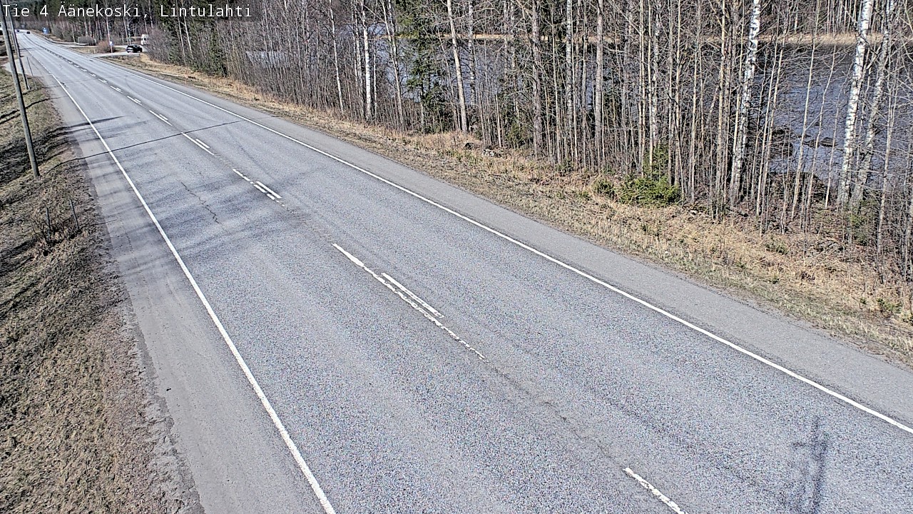 Weather Camera Image Road 4 Äänekoski, Lintulahti, Äänekoski, Keski-Suomi